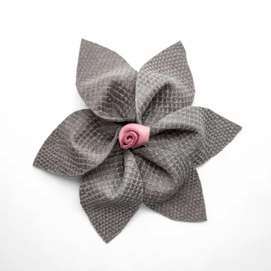 Realeather(R) Crafts Printed Leather Trim 8.5"X11"-Cobra Granite {3}