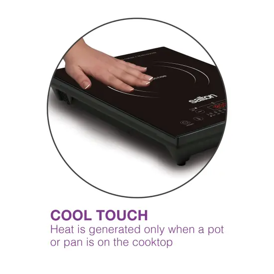 Salton Portable Induction Cooktop {5}
