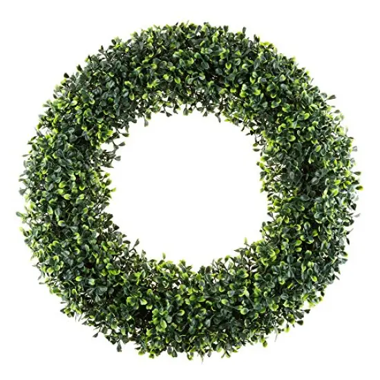 19.5 inches WreathRound UV Resistant Artificial Spring, Summer, Fall, or Winter Wreath - Outdoor/Indoor Wreaths for Front Door by Pure Garden {3}