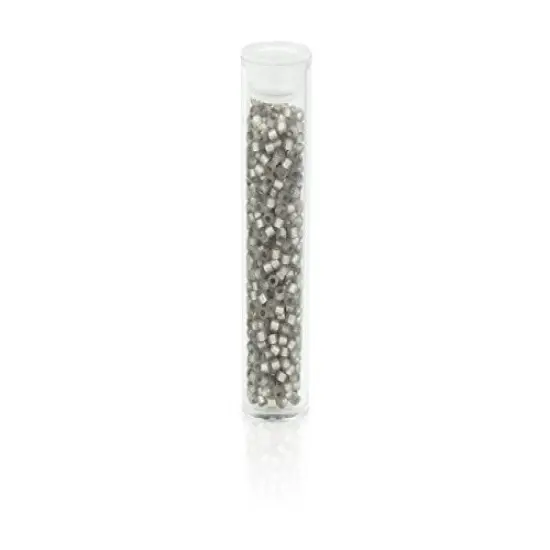 Miyuki Delica Seed Bead 11/0 Silver Lined Grey {4}