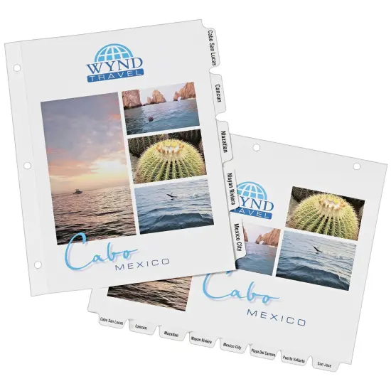 Avery Customizable Print-On Dividers for 3 Ring Binders, 5-Tab Set, 5 Sets (11515) {6}