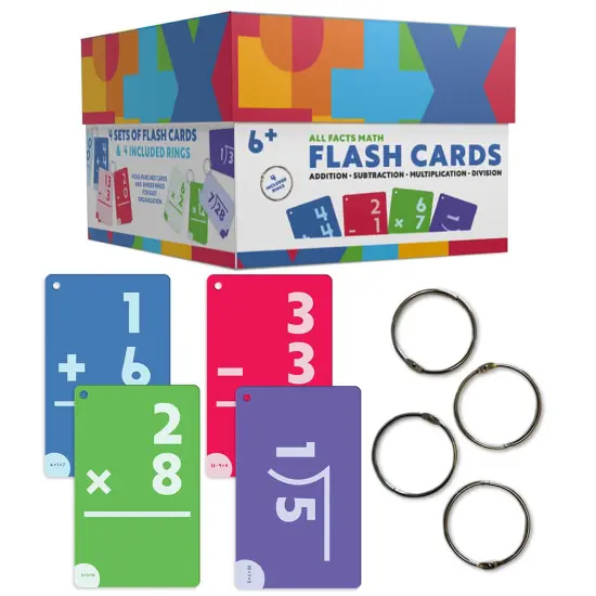 All Facts Math Flash Cards {1}