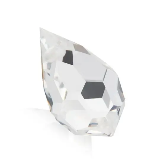 Preciosa 144-Piece Teardrop Glass Pendant, 9x15mm Crystal {1}
