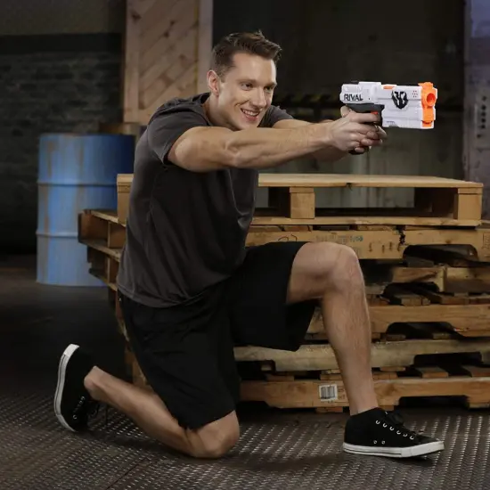 Nerf Rival Kronos XVIII 500 Spring-Action Blaster | White {4}
