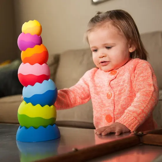 Fat Brain Toys Tobbles Neo Stacker {6}