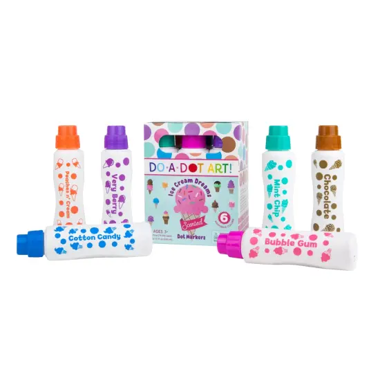 Ice Cream Dreams Dot Markers, 6 Colors {1}