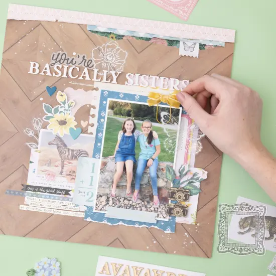 Maggie Holmes Woodland Grove Paperie Pack 200/Pkg-Paper Pieces & Washi Stickers {5}