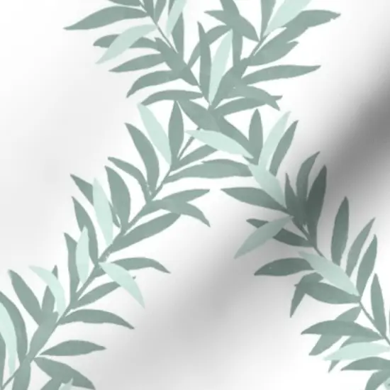 Various Fabrics by the Yard or Fat Quarter Trellis Botanical Floral Geometric Lattice Diamond Green Sage Garden Large Scale Custom Printed Fabric by Spoonflower {7}