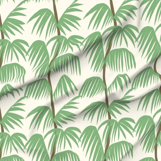 Various Fabrics by the Yard or Fat Quarter Abstract Palms Tropical Stripe Nature Minimalist Summer Vibes Large Scale Custom Printed Fabric by Spoonflower {6}