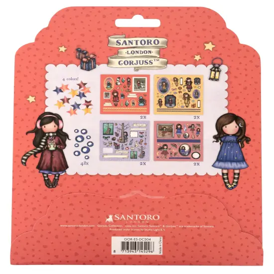 Studio Light Gorjuss Die-cut Sheets 10/Pkg-Nr. 04 {2}