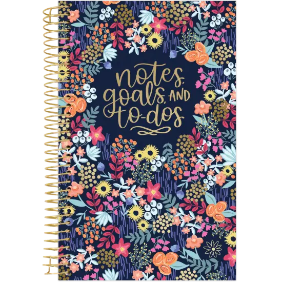 bloom daily planners Bound To-Do Book, Floral Dots V2 {1}