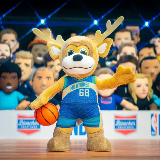 Bleacher Creatures Milwaukee Bucks Bango 10" Mascot Plush Figure (City Edition) {4}