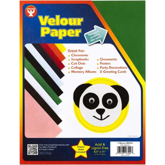 Velour Paper (Self Adhesive) {1}