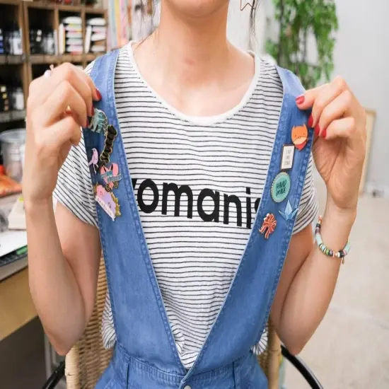 Crafty Friends Enamel Pin Set {4}