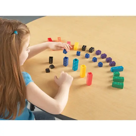 Fraction Tower&reg; Cubes: Fraction Set {3}