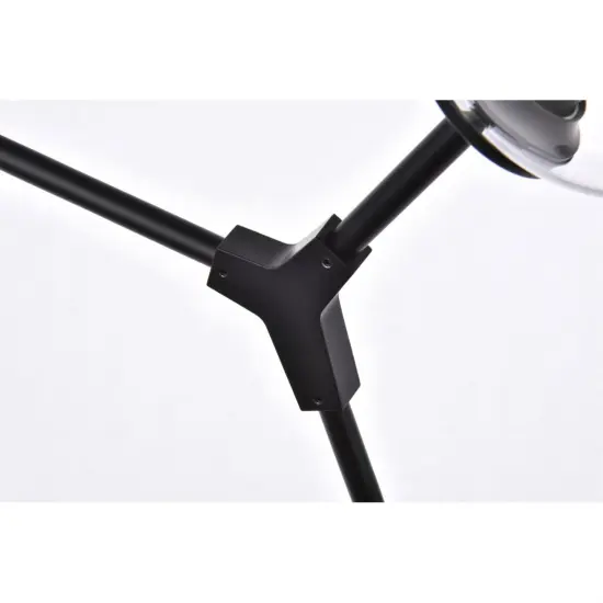 Cavoli 2 lights black wall sconce {5}