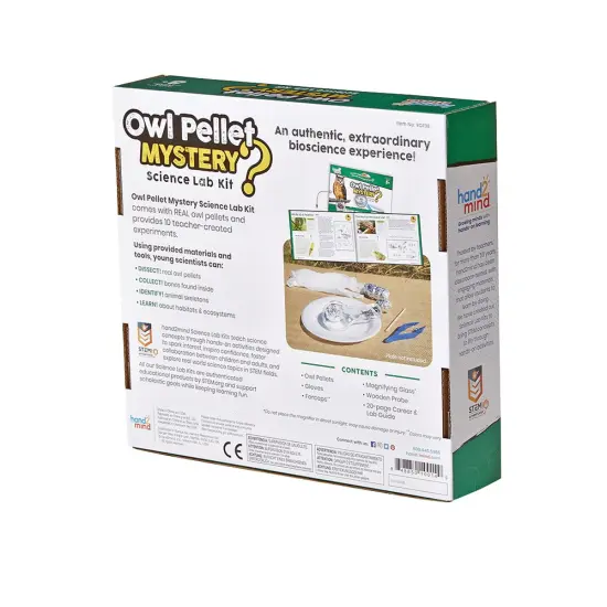 Hand2Mind Owl Pellet Science Lab Kit {5}