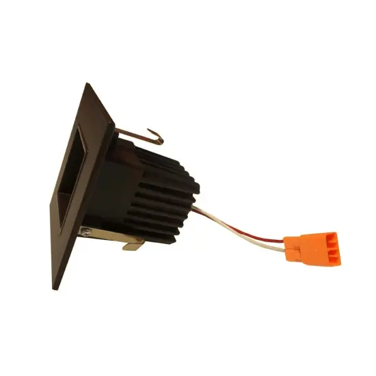 NICOR 2 in. Square LED Downlight in Oil-Rubbed Bronze, 3000K Soft White {4}