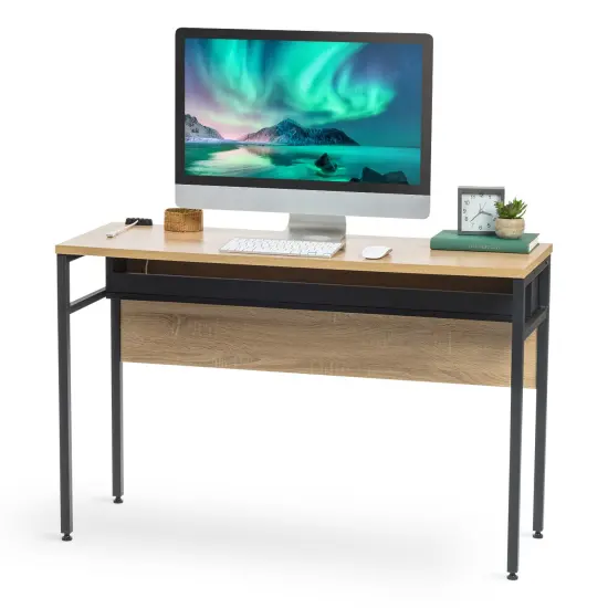 IRIS USA Office Computer Desk Table with Organizer and Cable Tray {7}