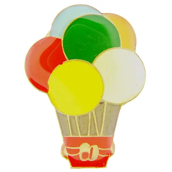 Balloon Basket Pin 1" {1}