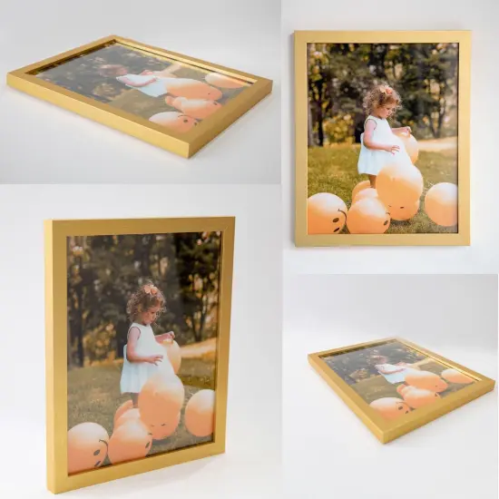Modern Gold 9x7 Picture Frame9x7 Frame 9 x 7 Poster Frames 9 x 7 {1}