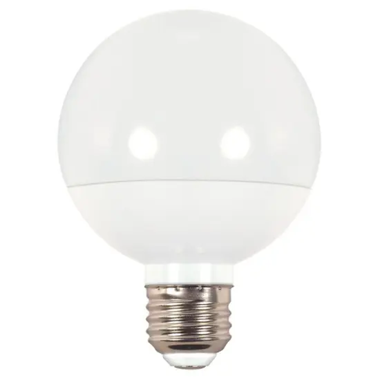 6w G25 Globe LED 120v Frosted E26 Medium base 4000K Cool White {1}
