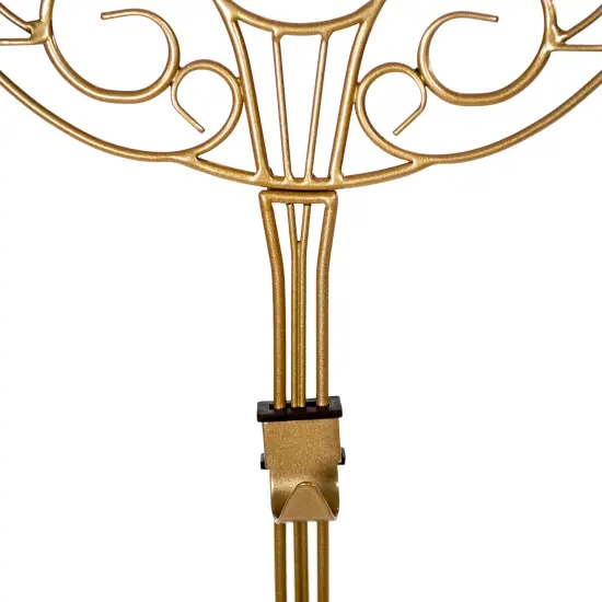 Adjustable Wreath Hanger for Door - Antler Gold {5}