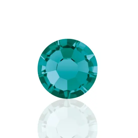 Preciosa MAXIMA SS10 Czech Glass Hotfix Flat Back Rhinestones 144 Pieces Blue Zircon {1}