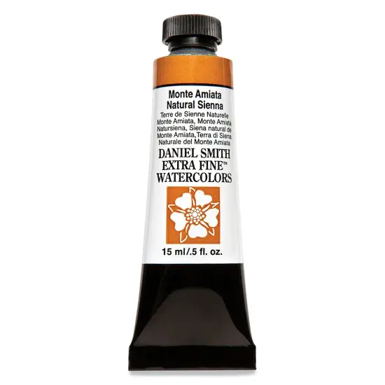 Daniel Smith Extra Fine Watercolor - Monte Amiata Natural Sienna, 15 ml, Tube {1}