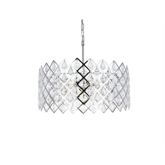 Lyla 21 inch pendant in chrome {3}