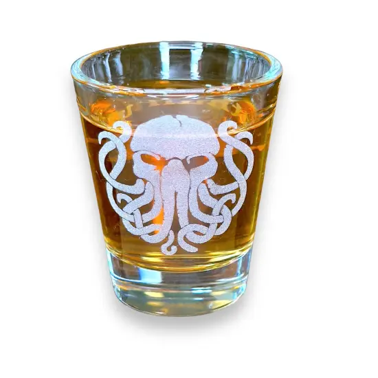 2oz Cthulhu Shot glass {1}