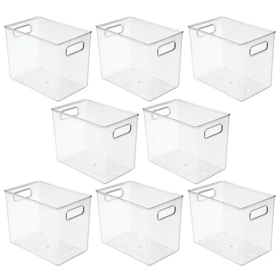 mDesign Plastic Kitchen Pantry Storage Organizer Container Bin {4}