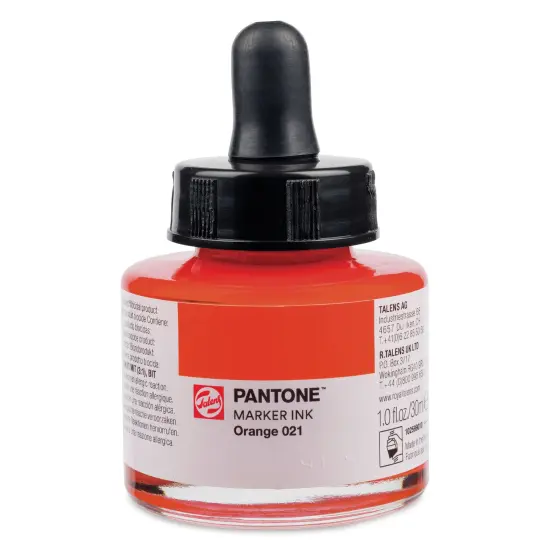 Talens Pantone Marker Ink Refill - Orange 021, 30 ml {1}