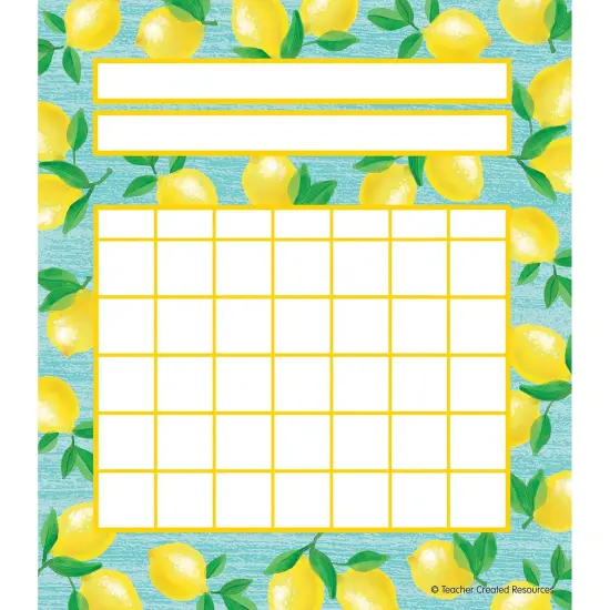 Lemon Zest Incentive Charts, 36 Per Pack, 6 Packs {2}