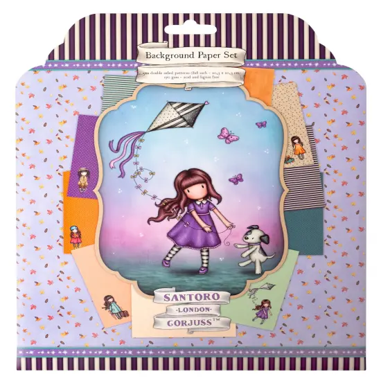 Studio Light Gorjuss Background Paper Set-Nr. 28, 10 Sheets {1}