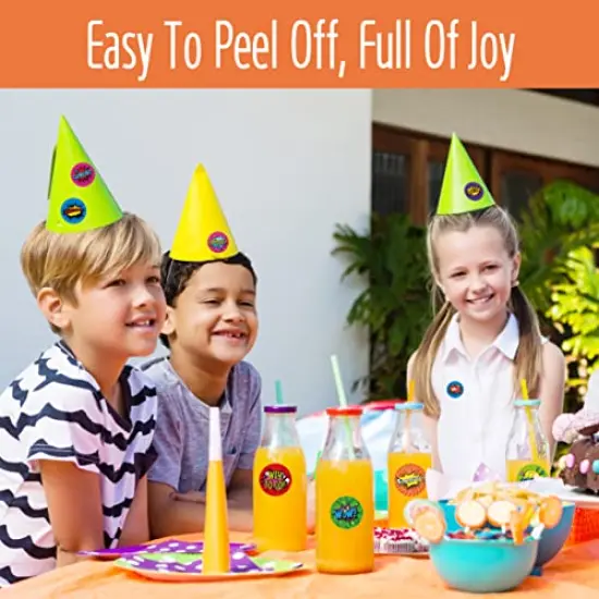 1000PCS Superhero Incentive Stickers, 12 Unique Designs per Roll, Classwork Award Stickers for Teacher Motivational Classroom Reward Gifts Encourage Kids to Do Chores Go to The Toilet (1 Inch Each) {4}