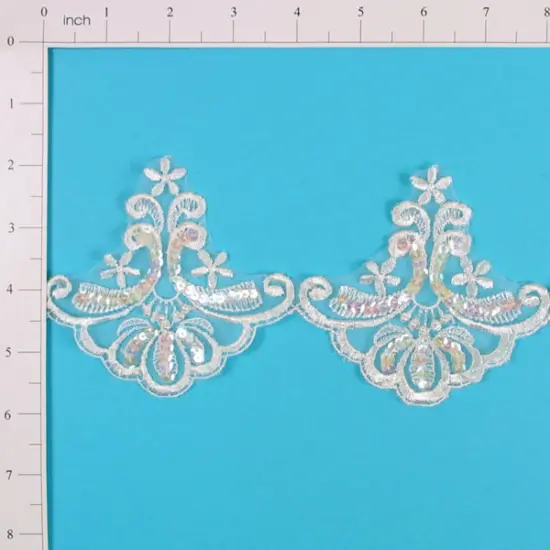 Vintage Lady Dipper Bridal Lace Trim Ivory {3}