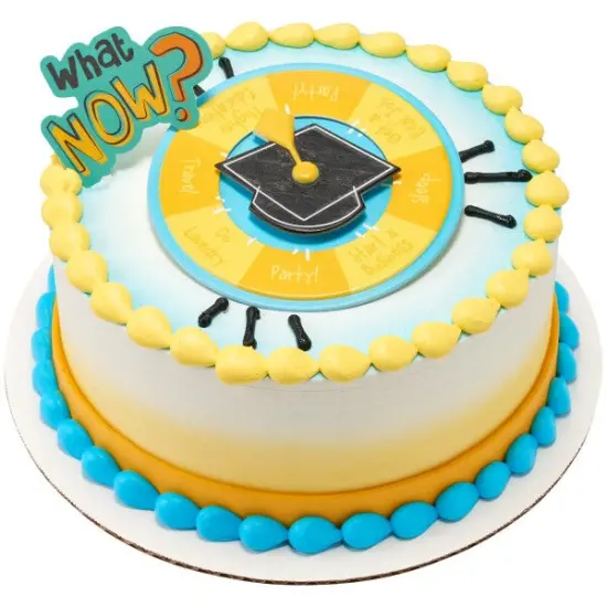 What Now? Grad Spinner DecoSet Cake Decoration {2}