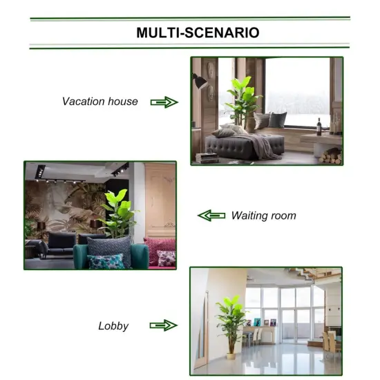 7ft Artificial Banana Tree - Premium Faux Tropical Plant, Ideal for Elegant Home or Office D&eacute;cor, Floral Home by Artificial Flowers {4}