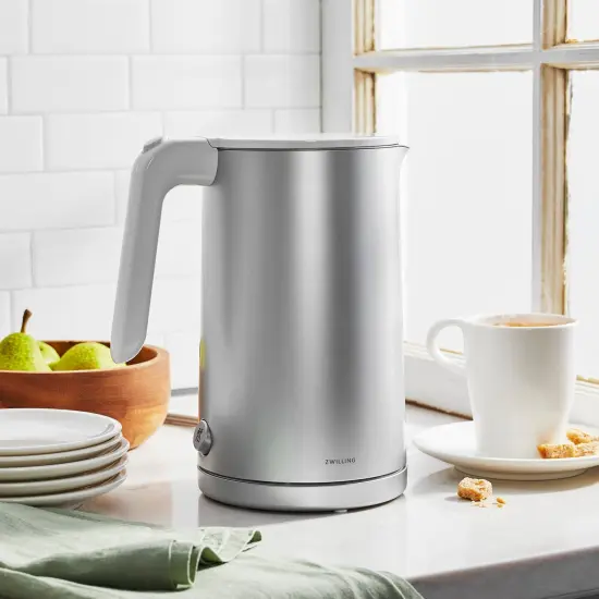 ZWILLING Enfinigy Cool Touch 1.5-Liter Electric Kettle, Cordless Tea Kettle & Hot Water {3}