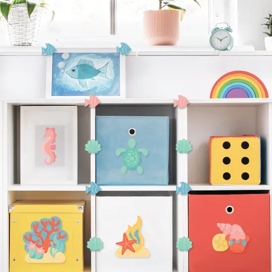 Big Dot of Happiness Ocean Creatures - DIY Classroom Decorations - Bulletin Board Cut-Outs - Set of 40 {7}