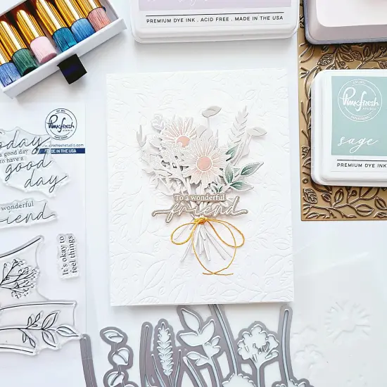 Pinkfresh Studio Die Set-Wildflower Bouquet {2}