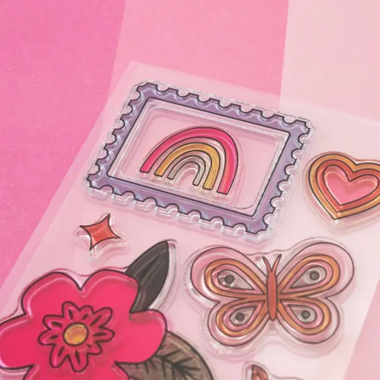 Jen Hadfield Stardust Clear Stamps 9/Pkg {3}