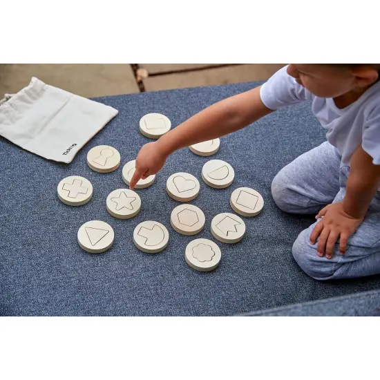 Inside Outside Wooden Shapes {2}