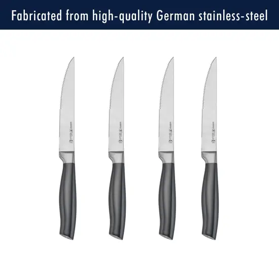 Henckels Graphite 4-pc Steak Knife Set, Stainless Steel {4}
