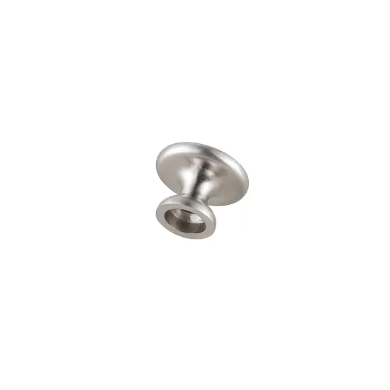 Kadea 1.2" Diameter Brushed Nickel Mushroom Knob Multipack (Set of 10) {6}