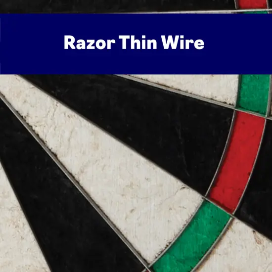 Viper Razorback Sisal Dartboard {2}