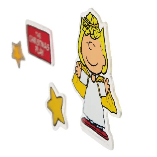 Northlight 8-Piece Peanuts Christmas Nativity Double Sided Window Cling Decorations Multi {5}