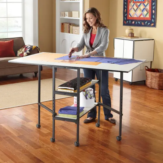 Sullivans Adjustable Home Hobby Table {4}