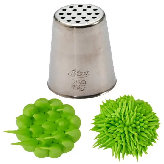 Flower Assortment Russian Decorating Tip Set, 4pc {5}